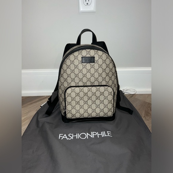 Gucci Supreme Monogram Small Eden Day Backpack - Picture 1 of 4